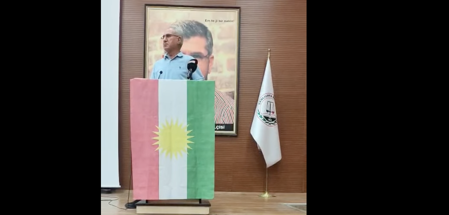 Axaftina Cîhgirê Serokê Giştî yê Partîya Welatparêzên Kurdistanê (PWK) Mehmet Can Azbay da roja 20.06.2026ê di konferansa ku li Ruhayê  li dar ket