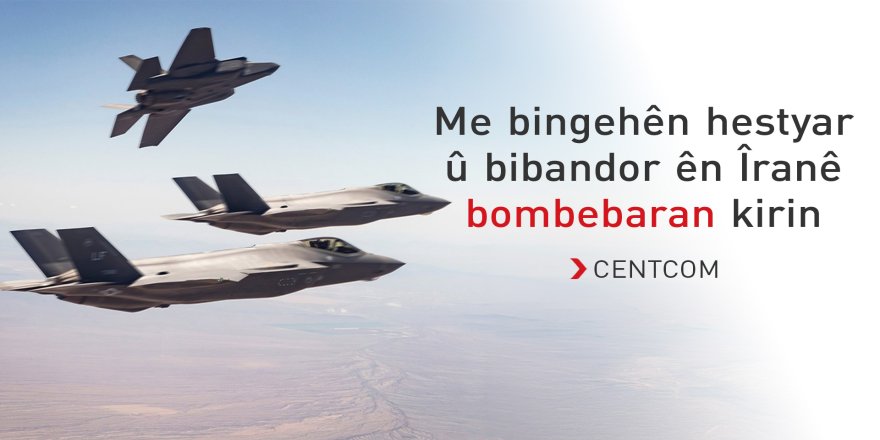 Amerîkayê pêgehên navxweya Îranê bombebaran kirin: Elektrîka Ehwazê bi temamî hat birîn