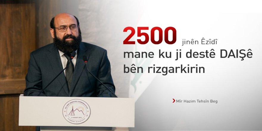 Mîrê Êzidiyan: Daişê nekarî dîroka 4000 salî ya Êzidiyan tine bike