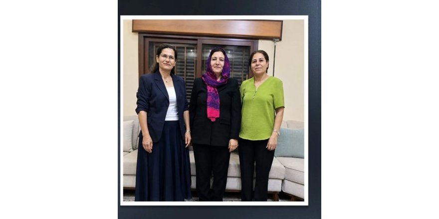 Fesla Yusuf a parlementer li Hasekiyê Îlham Ahmed û Amîne Osê qebûl kir