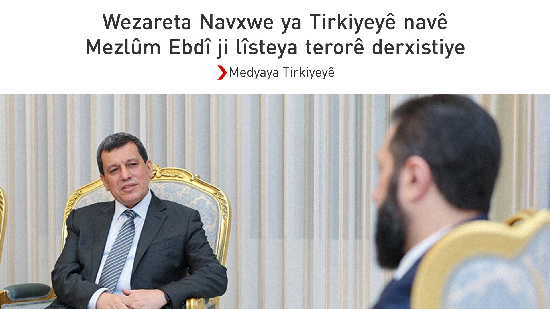 Tirkiyeyê navê Mezlûm Ebdî ji lîsteya terorê derxist