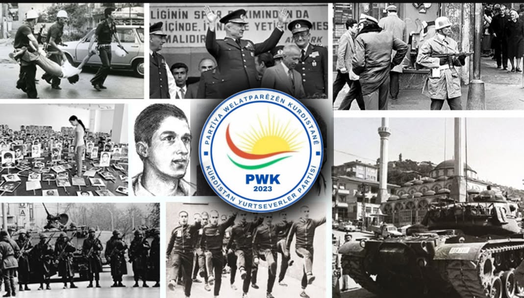 PWK : Hişmendîya hevpar ya darbeya 12ê îlona 1980yî û sîyaseta ‘’Tirkîyeya Bêteror, Herêma Bêteror’’; ‘’Bila kurd dîya xwe nebîne’’