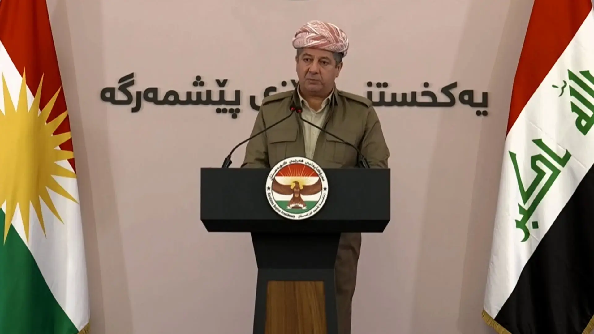 Mesrûr Barzanî: Em di yekkirina hêzên Pêşmergeyan de bi ser ketin