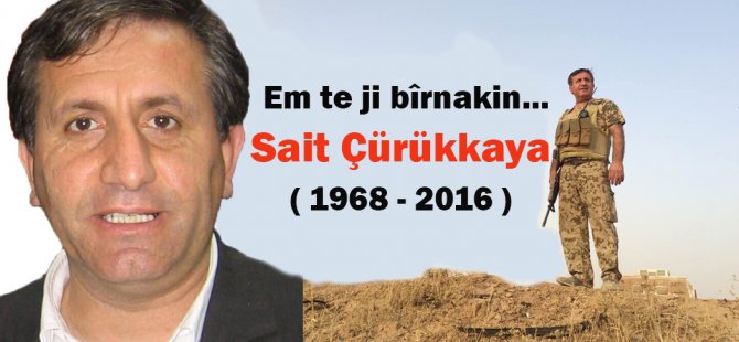 Dr. Saîd Çurukkaya du saliya şehîdbûna xwe de hat bibîranîn