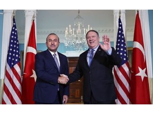 Çavuşoglu û Pompeo li hev civiyan