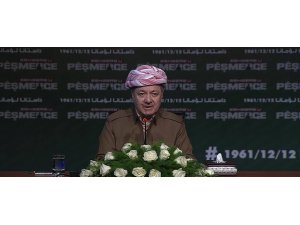 Mêsûd Barzanî di salvegera Destana Lomanayê de gotarek pêşkêş kir