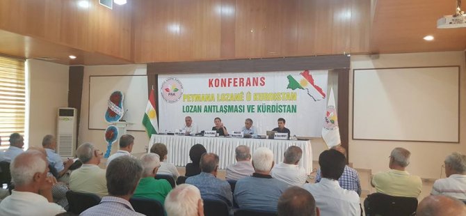 PAK li Amedê konferansa‘’Peymana Lozanê û Kurdistan’’ li dar xist
