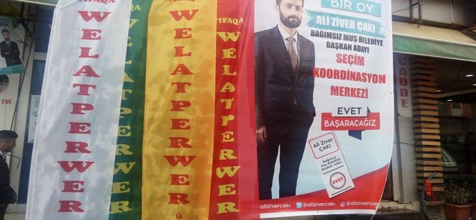 Tifaqa Welatperwer û Demokrat li Mûşê buroya xwe vekir