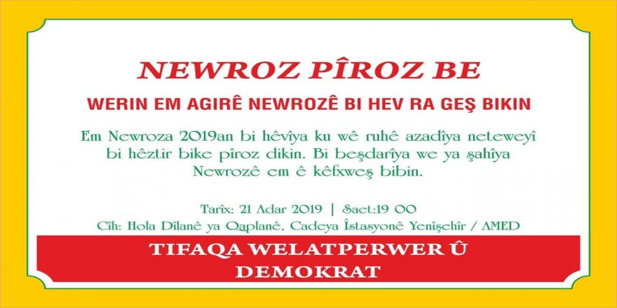 Vexwendname: Werin Em Agire Newrozê Bi Hev Ra Geş Bikin