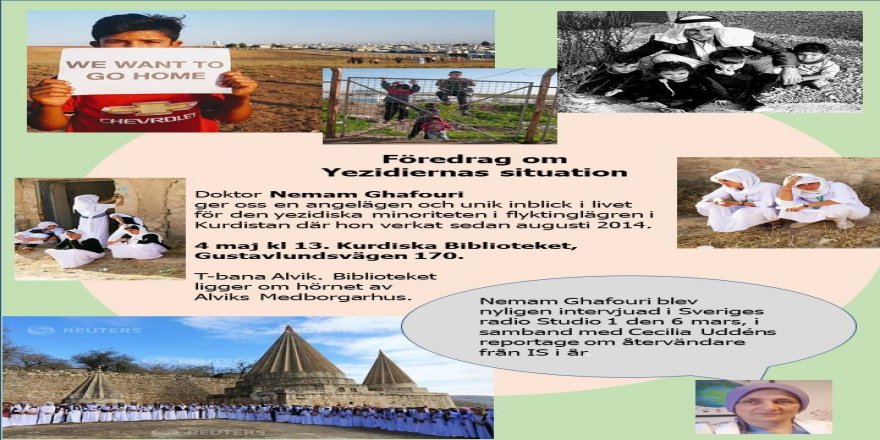Föredrag om Yezidiernas Situation