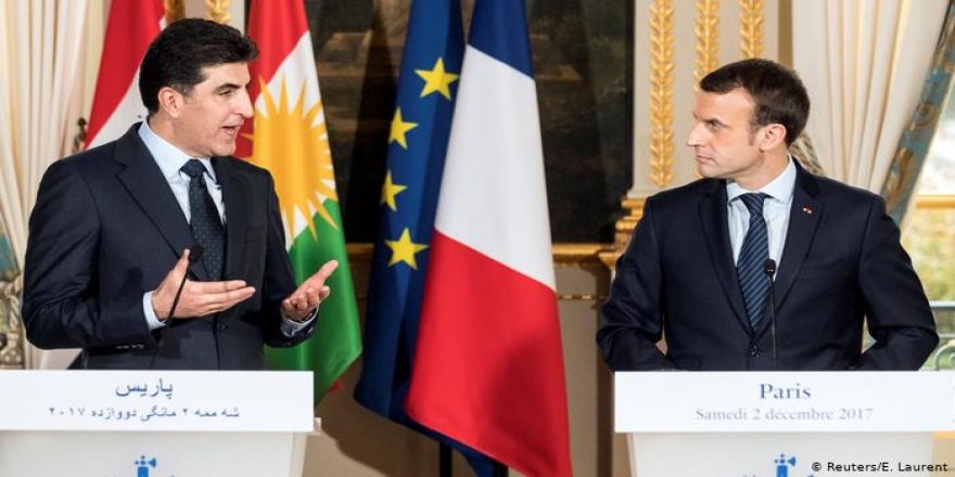 Serekomarê Fransa Macron peynîya serre de Herêma Kurdistanî ziyaret keno