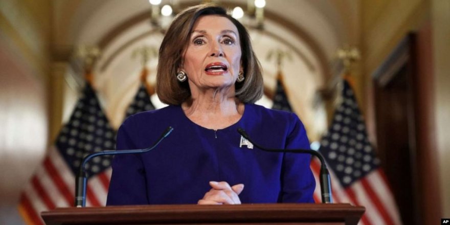 Pelosi: Emê Dijî Trump Peyvajoya Dûrxistina ji Kar Bidin Destpê Kirin