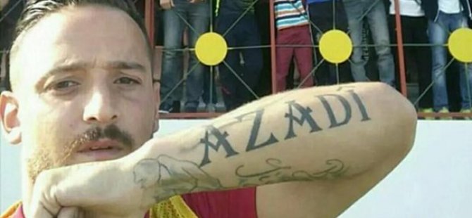 Ji bo fotbolîstê Kurd Denîz Nakî 5 sal ceza