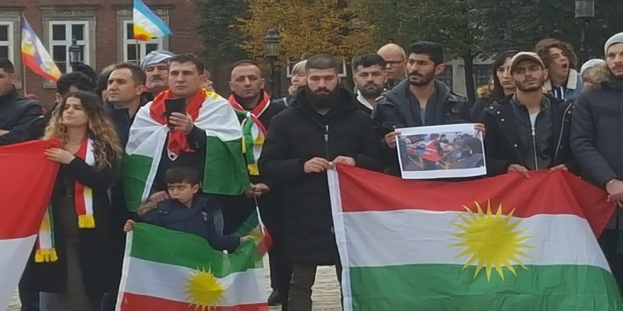 Li Kopenhaginê Xwepêşandan: Heta kurdek bimîne Kurdistan jî dimîne!
