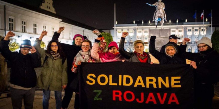 Seba Rojava Polonya de çalakî amey kerdene
