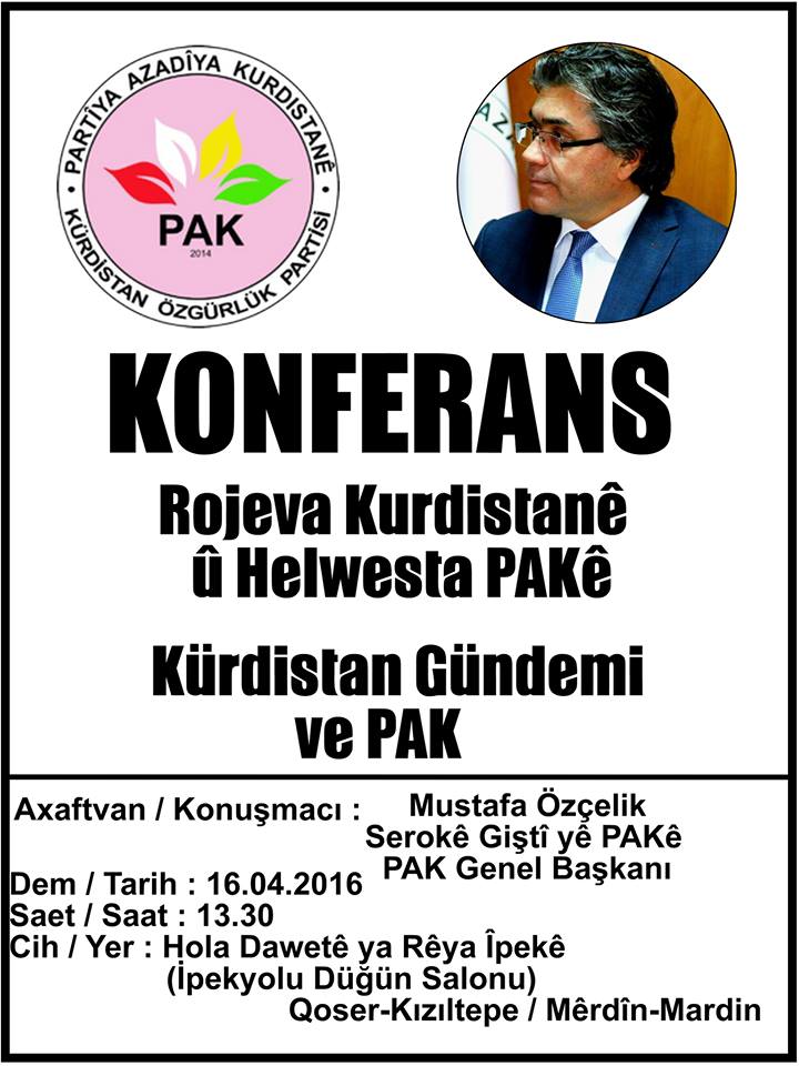 Konferansa PAKê li Qoserê