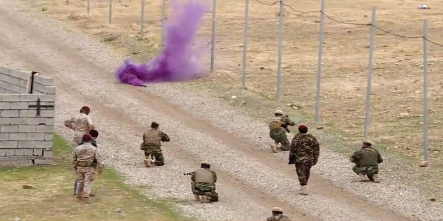 Hêzên hevpeymanan Pêşmerge ji êrîşên bayolojîk û kîmyayî re amade dikin