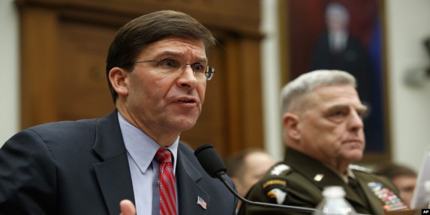 Mark  Esper: Amerîka û tayn endamê NATOyî, YPG sey Rêxistinêka Terorî nêvînenê