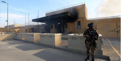 Balyozxaneya Amerîkayê li Bexdayê hemû karên xwe ragirt