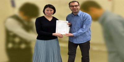 Xwendekarên japon sertîfîkayên kurdî wergirtin