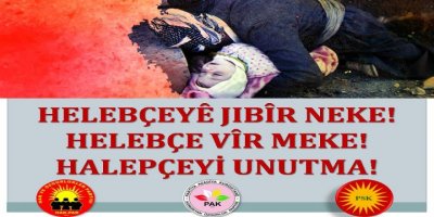 HAK-PAR, PAK, PSK: Ma Jenosîdê Helepçe Vîr Nêkerd û Vîr Nêkenê