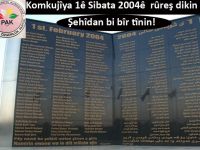 PAK komkujîya 1ê Sibata 2004ê  rûreş kir