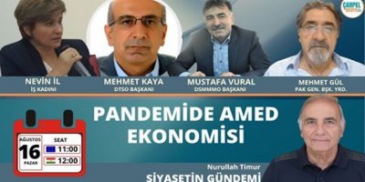 “Di Pandemîyê De Aborîya Amedê” wê li ser Çarpel Medyayê bê axaftin