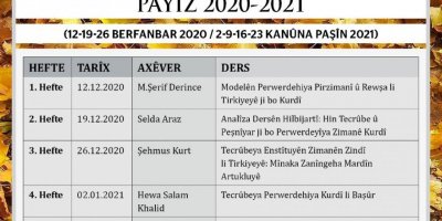 Weqfa Îsmaîl Beşîkçî wê bernameyekê nû ya akademiyê birêve bibe