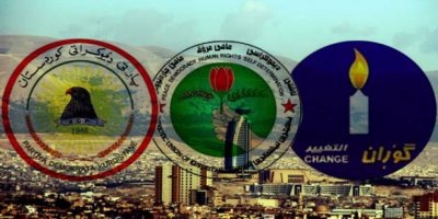 Hewlêr - Şandên PDK, Gorran û YNKê li hev dicivin