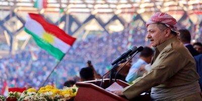 Serek Barzanî roja Alaya Kurdistanî pîroz kerd
