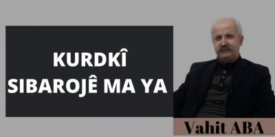 Vahît Aba: Kurdkî sibarojê ma ya 