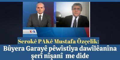 Serokê PAKê Mustafa Özçelik: Bûyera Garayê pêwîstîya dawîlêanîna şerî nîşanî me dide