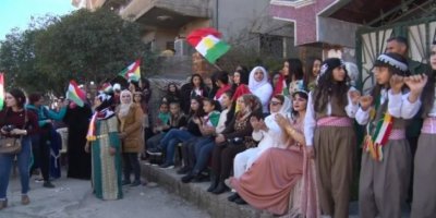 Rojava- ENKSê Roja Jinê ya Cîhanê li Qamişlo pîroz kir