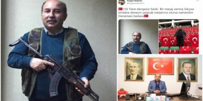 Rêveberê AKP’ê yê Amedê bi kalaşnîkofê gef xwar