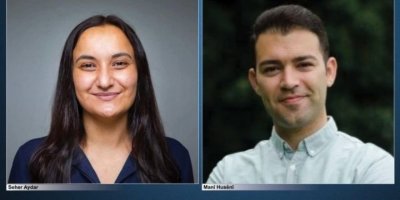 Nameya Pîrozbahîya Seroka Piştgirên PAKê li Ewropa Seval Mert, ji bo Manî Hussaini û Seher Aydar