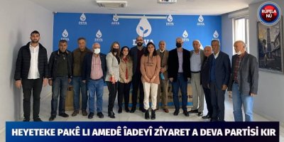 Heyeteke PAKê Li Amedê Îadeyî Zîyaret a Deva Partisi Kir