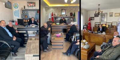 Heyeta hevbeş ya PAK, PSK û TDK-Tevgerê li Mêrdîn û Qoserê seredana sazîyên sivîl kirin