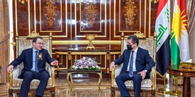 Serokwezîr Barzanî, ligel Balyozê Rûsyayê civiya