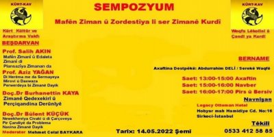 Sempozyûma Kurt-Kavê: “Mafên Ziman û Zordestiya Li Ser Zimanê Kurdî”