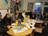 Serokê PAKê Mustafa Özçelik li Hamburgê li gel partî, dezgeh û şexsiyetên Kurdan civîya