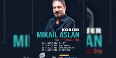 Mîkaîl Aslanî ra 4 şaristanan de konser