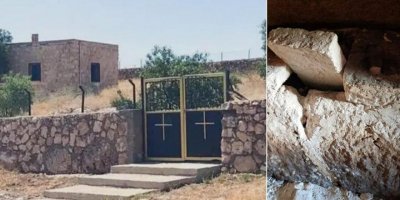 Êrişî gorên Suryaniyan kirine: “Di goran de jî dev ji miriyên me bernadin”