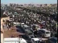 Bi hezaran Kurdên Qamişlo bo Efrînê meşiyan!