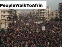 VÎDYO/ Xelkê Rojavayê Kurdistanê herikîn Efrînê
