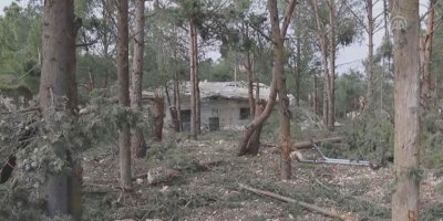 Çekdarên ser bi Tirkiyê goristana gundên Meydana ya Efrînê ji nav birin