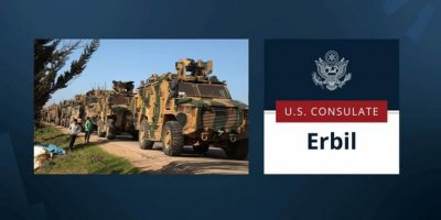 Konsulxaneya Amerîkayê ya li Hewlêrê hişyarî da welatiyên xwe