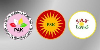 PAK, PSK û TDK-TEVGERê êrîşên Tirkîyeyê û yên Îranê şermezar kirin