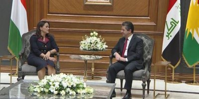 Mesrûr Barzanî û Serokkomara Macaristanê rewşa Kirîstiyan û pêkhateyan gotûbêj kirin