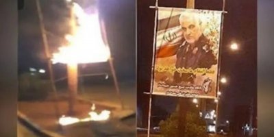 Wêne û benêrên Qasim Silêmanî di nava bajarên Rojhilatê Kurdistanê û Îranê tên şewitandin