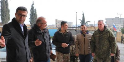 Şandeke leşkerî ya Rûsyayê serdana Kobaniyê kir